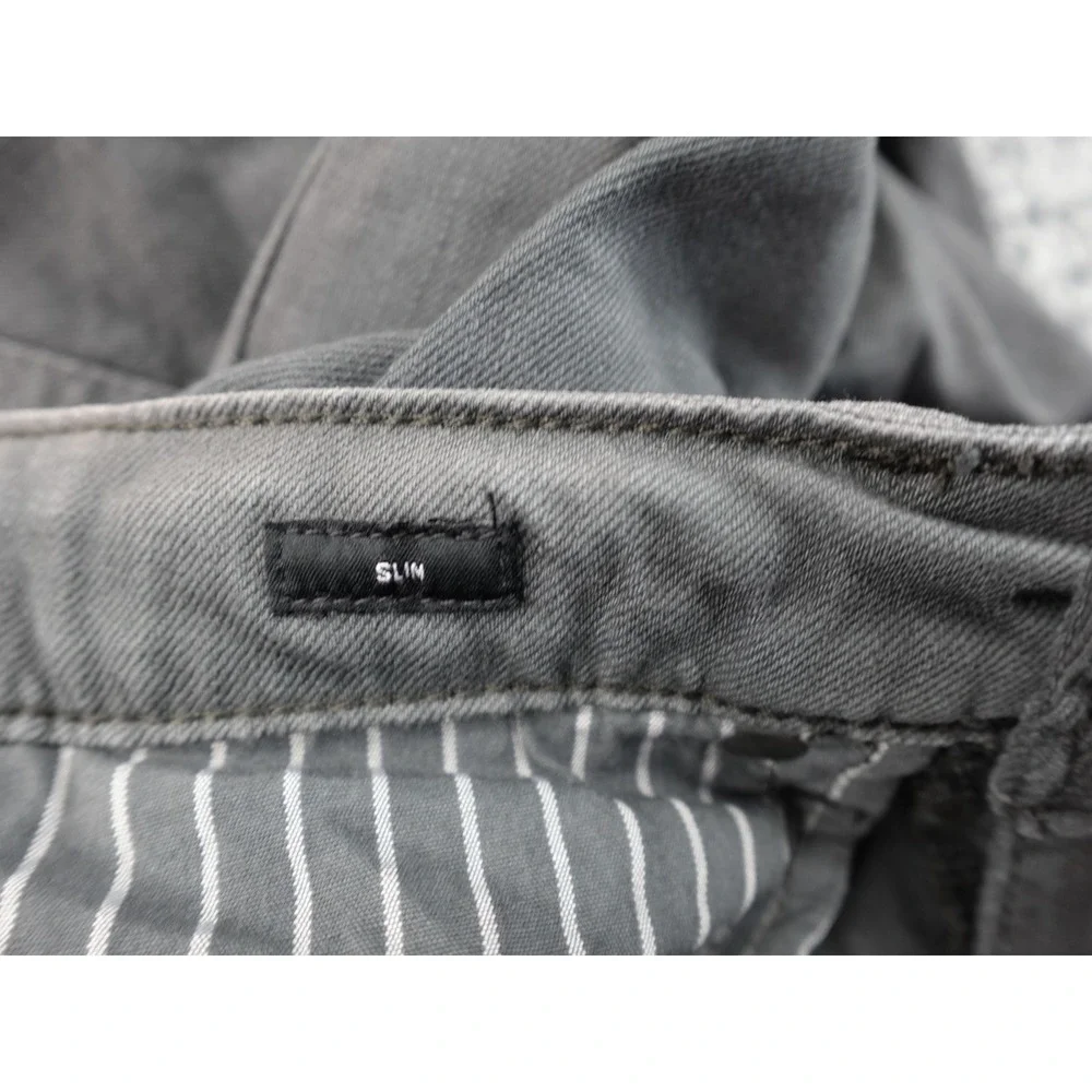 Bonobos Jeans Pants Mens‎ 31x32 Gray Slim Fit Stretch Casual 5-Pocket Faded